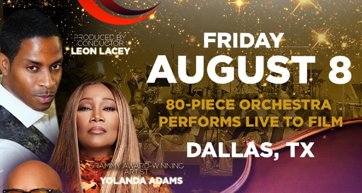 Leon Lacey’s Black Tie Cinematic Symphony Comes to Dallas