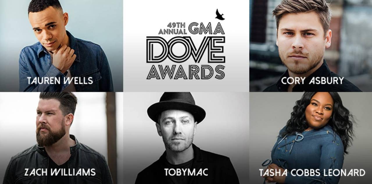 GMA Announces Nominees for 49th Annual GMA Dove Awards, October 16 in Nashville