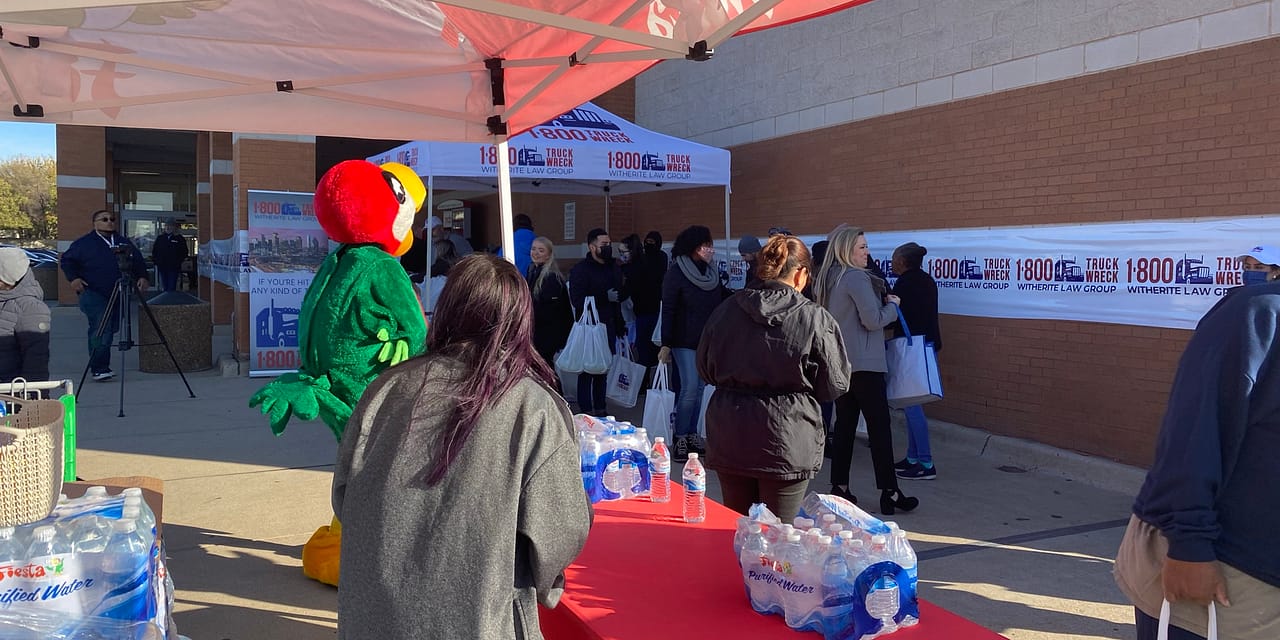 Witherite Law Group giving away $20,000 in groceries and 1,000 turkeys to local families
