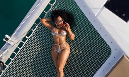 Photographer Phillip Silverstein shoots Ashanti for 40th birthday in Antigua