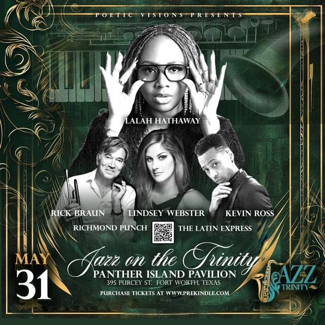 LALAH HATHWAY RETURNS TO HEADLINE FORT WORTH’S “JAZZ ON THE TRINITY” ON MAY 31, 2025