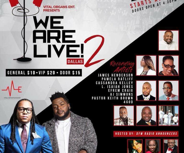 Vital Organs Entertainment present ‘We Are Live! 2’