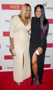 LeAndria Johnson and Marlo Hampton