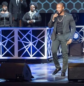 Tank performs